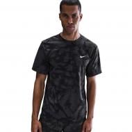 Футболка Nike M NK DF UV HYVERSE SS TOP PRIN HV0439-060 р.M черный