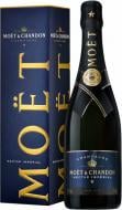 Шампанське Moёt & Chandon Moet & Chandon Nectar Imperial біле напівсухе в подарунковій упаковці 3185370068441 750 мл