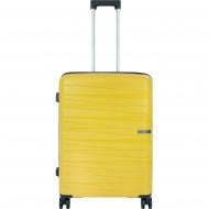 Валіза Eagle 76 л жовтий M (з розширювачем)