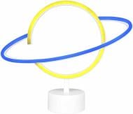 Светильник-ночник LED Sensio Neon Planet 300x16x175 мм 1 Вт разноцветный LP-NL250504