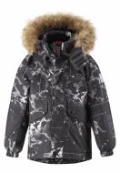 Куртка світловідбивна для хлопчика Reima Reimatec Skaidi р.122 чорний 521573-9992