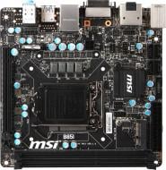 Материнська плата MSI B85I (Socket 1150, Intel B85, mini ITX)