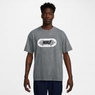 Футболка Nike M NK TEE M90 GYM HERITAGE HV4133-084 р.XL серый
