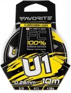 Флюорокарбон Favorite 10 м 0,26 мм 4,58 кг U1 FC