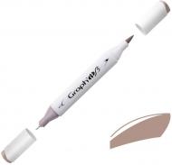 Маркер двусторонний Graph'it GI89406 тепло-серый 4