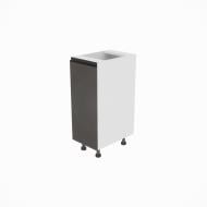 Тумба нижняя Софи (Н 30 левая) графит серый/белый Світ Меблів Тумба нижняя Софи (Н 30 левая) графит серый/белый Світ Меблів