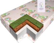 Матрас Hollowfiber Lux 120x60x8 см Veres 60x120 см