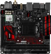 Материнська плата MSI Z170I GAMING PRO AC (Socket 1151, Intel Z170, mini ITX)