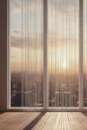 Штора-нити Thread 300x280 см серебряный La Nuit