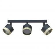 Спот ELM Forte 3x15 Вт GX53 черный с золотым 23-0011