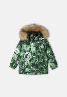 Куртка детская для мальчика Reima Reimatec Niisi р.122 темно-зеленый 521643A-8592