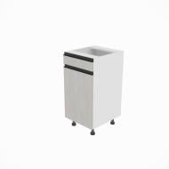 Тумба нижня Софі (Н 40 ДШ ліва) шовковий камінь/білий Світ Меблів Тумба нижня Софі (Н 40 ДШ ліва) шовковий камінь/білий Світ Меблів