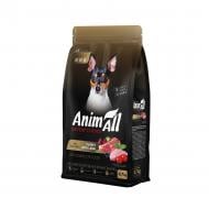 Корм сухой AnimAll для взрослых собак малых пород со свежей индейкой и ягненком 700 г