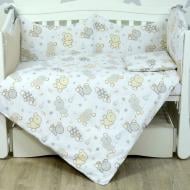 Комплект постельного белья Верес Kiwi 6 предметов коричнево-бежевый 220.04