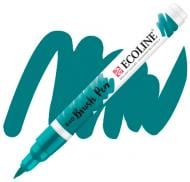 Маркер акварельний Ecoline Talens Brushpen 640 11506400 блакитно-зелений