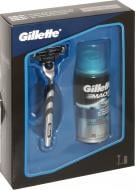 Подарунковий набір Gillette Mach3 станок + гель для гоління