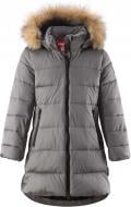Куртка детская для девочки Reima Lunta р.158 серый 531416