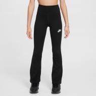 Брюки Nike G NSW CLSSC HR FLARE TGHT LBR FZ5585-010 р. XS черный
