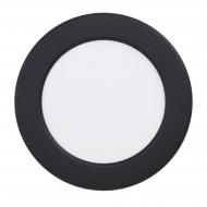 Светильник встраиваемый (Downlight) Eglo Фуева 5 5,5 Вт 3000 К черный 99143