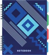 Блокнот Knitting B5 (170х205) 120 арк. клітинка O20356-10 Optima