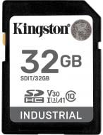 Карта памяти Kingston SDHC 32 ГБ Class 10UHS-I Class 3 (U3) (SDIT/32GB)