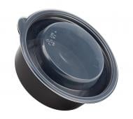 Контейнер с крышкой Д143/46,5 мм чёрный 350 мл 5 шт.