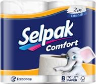 Туалетний папір туалетний папір Selpak Comfort двошаровий 8 шт.