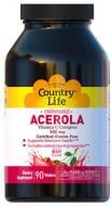 Вітамін С Country Life Ацерола комплекс 500 мг 90 шт./уп. 240 г