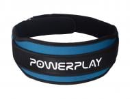 Пояс для тяжелой атлетики PowerPlay PP_5545_Blue L синий