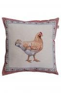 Подушка декоративна Добробут Курочка 45x45 см Прованс Подушка декоративна Добробут Курочка 45x45 см Прованс