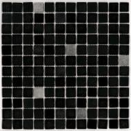Мозаика AquaMo Розтяжка MX25-2/16/09/Concrete Black елемент розтяжки ряд 1 (низ) 31,7x31,7 см