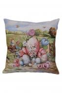 Подушка декоративна Настрій Яскраві писанки 45x45 см Прованс Подушка декоративна Настрій Яскраві писанки 45x45 см Прованс
