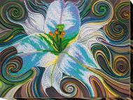 Набор для вышивания бисером на художественном холсте Принцесса флоры AB-560 400x300 мм Абрис Арт Набор для вышивания бисером на художественном холсте Принцесса флоры AB-560 400x300 мм Абрис Арт