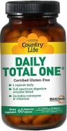 Витаминно-минеральный комплекс Country Life Daily Total One c железом 60 шт./уп.