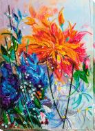 Набір для вишивання бісером на художньому полотні Жар-квітка AB-601 250x340 мм Абрис Арт