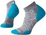 Шкарпетки Smartwool PhD Run Light Elite Low Cut SW SW211.811 р.S сірий із бірюзовим