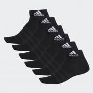 Шкарпетки Adidas DZ9399 р.S чорний 6 шт.