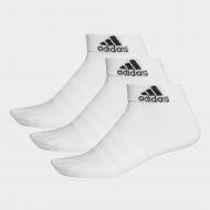 Шкарпетки Adidas DZ9435 р.L білий 3 шт.