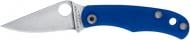 Ніж складаний Spyderco Bug, 12C27, G-10 к:blue 87.16.73
