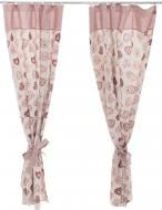 Шторы Сердца 136x170 см с подхватами La Nuit