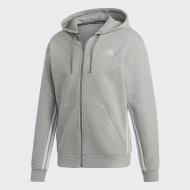 Джемпер Adidas M MH 3S FZ EB5281 р. L серый