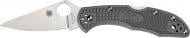 Ніж складаний Spyderco Delica 4 Flat Ground, VG-10, FRN к:grey 87.01.35