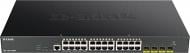 Коммутатор D-Link DGS-1250-28XMP 24x1GE PoE 4xSFP+ 370W Smart