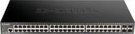 Коммутатор D-Link DGS-1250-52X 48x1GE 4xSFP+ Smart