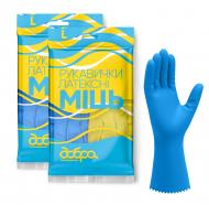 Перчатки латексные Добра господарочка «Міць» крепкие р. L 1 пар/уп.