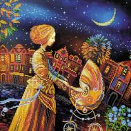 Схема для вышивания бисером на художественном холсте Колыбельная на ночь AC-324 300x300 мм Абрис Арт Схема для вышивания бисером на художественном холсте Колыбельная на ночь AC-324 300x300 мм Абрис Арт