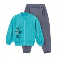 Спортивний костюм Z16 р.128 бірюзовий К2ДВ102_5-78