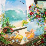 Схема для вышивания бисером на художественном холсте Брызги лазури AC-339 300x300 мм Абрис Арт Схема для вышивания бисером на художественном холсте Брызги лазури AC-339 300x300 мм Абрис Арт