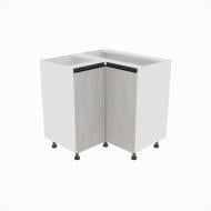 Тумба нижня Софі (Н 90х90 права) шовковий камінь/білий Світ Меблів Тумба нижня Софі (Н 90х90 права) шовковий камінь/білий Світ Меблів