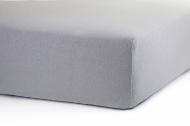 Простынь на резинке 140x200 см серый Come-for